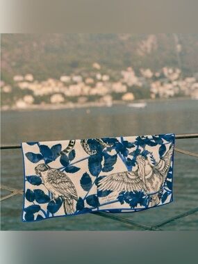 Sézane x Inoui Editions Paradisio Print Scarf